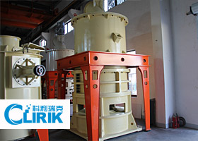 Which Micronizer machine can process 600 mesh barite powders