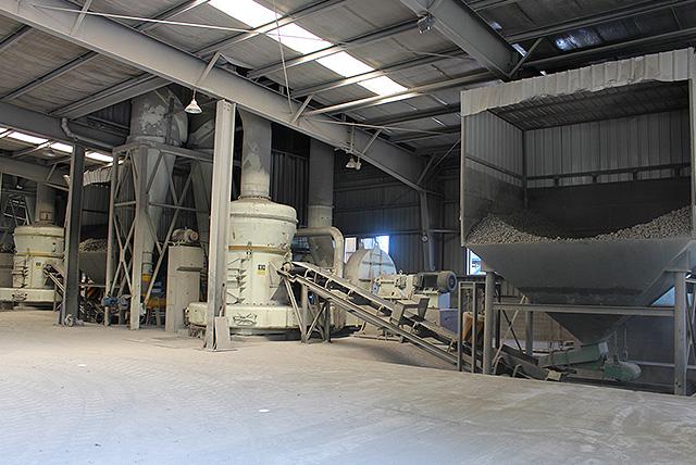 talc powder production plant